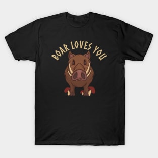 Valheim Boar Loves You T-Shirt